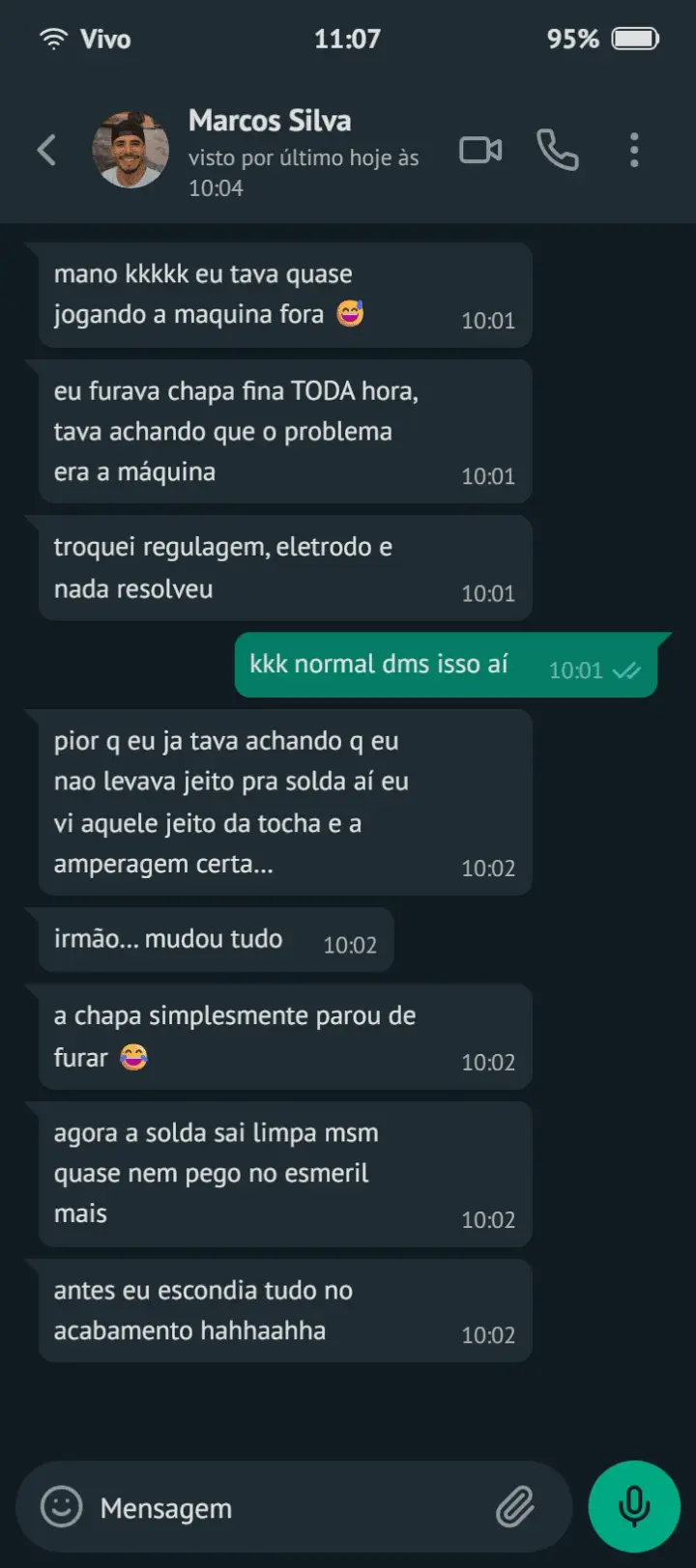 Depoimento de Marcos Silva